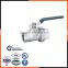Hot sell female & male thread brass ball valve with ppr union made in china