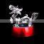 New Custom design dargon figurine make glass figurines for home decration