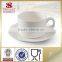 chaozhou porcelain factory ceramic drink ware coffee cup with saucer