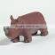 Simulation Rhinoceros statues rotocasting vinyl toys/Custom animal statues rotocasting vinyl toys/Make Soft pvc China Factory