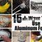 disposable aluminum foil pop-up sheets