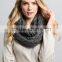 YAEL Hot Sale Winter Women Chunky Crochet Loop Scarf Knitting Pattern