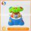 Plastic educational lovely children tree shape b/o cartoon toy with music
