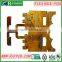 0.2MM thickness ENIG 5U'' two-sided fpcb flex pcb supplier
