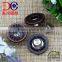 Fahion zinc alloy fancy metal with double pin jeans button for clothing