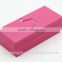 rose color center open mangets pen gift box