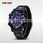 Hot Sale WEIDE 2015 Men Stainless Steel Men Digital Watch Led Watch Men Sports Quartz Male Diving watch WH-1101B-2