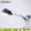 TSY003-SL Stainless Steel Mirror Finished Soup ladle with White PP and Black TPR handle Kitchen Tool