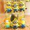 Minions keychian / creative minions rubber keychain