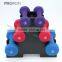 Neoprene coated dumbbell set /vinyl dipping dumbbell