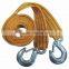 Car towing rope high strength belt polyester webbing tow straps