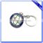 Cheap zinc alloy nickel plating soft enamel custom logo keychain