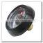 1.25 inch stainless steel oxygen gas safety gauge with UL certification
