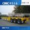 CIMC Triangle Tyre/Fuwa Axle Skeleton/Skletal Container Semi Trailer