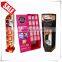 Store cardboard floor standing book display shelf