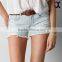 hot style high qulaity young girl distressed denim shorts (JXY053)