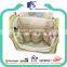 Multifunctional polyester cosmetic toiletry bag with hook