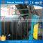 Inclining conveyor structure and new condition belt conveyor