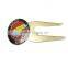 custom cheap golf divot tool,metal gold divot repair tool