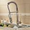 LED Brushed Nickel Commercial Style Pre Rinse Kitchen Faucet with Pot Filler 8602-2-BN