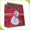 hot gold press OEM production paper shopping bag