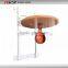 Height adjustable speed ball wall frame