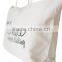 Canvas Tote Bag with Special Saying - Zipper Top, Interior Pocket, 100% Cotton
