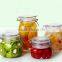 1500ml 2200ml Clear Kitchen Food Storage Airtight Seal Lock Lid Jar/glass Jar With Metal Clip
