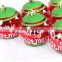 Pretty Painted Merry Christmas letters christmas balls