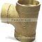 Taiwan good price for bronze casting copper DWV fittings ty tee