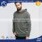 cheap promotion good quality oversized no zipper with hood grey string causal 100% cotton custom plain hoodies