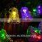 Waterproof 20 LED XMAS Bells Solar String Fairy Flash Light Garden Tree Decor