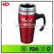 16oz double wall stainless steel christmas promotion mugs with handle