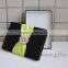 Elegant black packaging boxes for wedding invitations