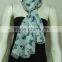 Printed Silk Scarves for Women 2015