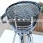 22" inch deluxe round kettle BBQ GRILL with warming rack --YH22018K