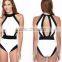 BSC102 Pretty mature women sexy one piece printing skirt bikini swimwear