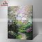 yiwu factory lovequeen landscape diy canvas oil art decorative painting by numbers 2016