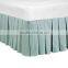 DUST RUFFLE ~hotel bed skirt wrap around 14" drop dust ruffle