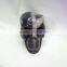 semi precious fashion amethyst skull carving with geode good for art collection or Christmas gift