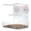 CRYSTAL CLEAR BIRD FEEDER / Suction Window Feeders Birds,