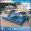mobile rubber shredder with less manpower for sale/rubber shredder machine