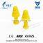 2015 Wholesale anti noise ear defender CE standard silicone ear protecting earplugs