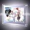 LED Crystal Acrylic Light Box for indoor advertising