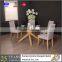 luxury round glass top dining table on sale