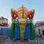 lifelike chameleon inflatable slide with full printing