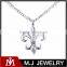 2016 Wholesales New Style Silver Pendant Stainless Steel Charms Necklace