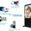 60 inch digital signage network AD players stand advertising display with wifi 3G