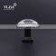 1 inch zinc base oil rubbed bronze square clear crystal knobs