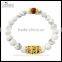 Chameleon White Turquoise Stone Bead Bracelet Jewelery Accessories For Women